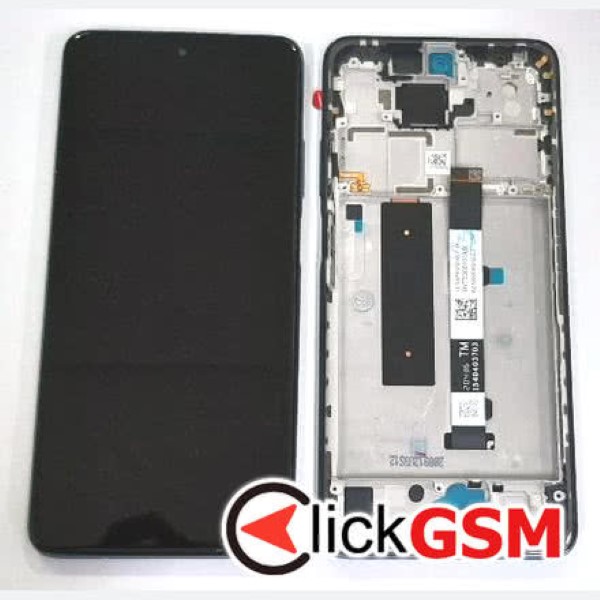 Piesa Piesa Display Cu Touchscreen Si Rama Negru Xiaomi Mi 10t Lite 37rk