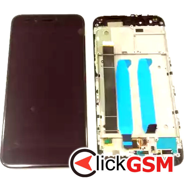 Piesa Display Cu Touchscreen Si Rama Negru Xiaomi Mi 5x 389t