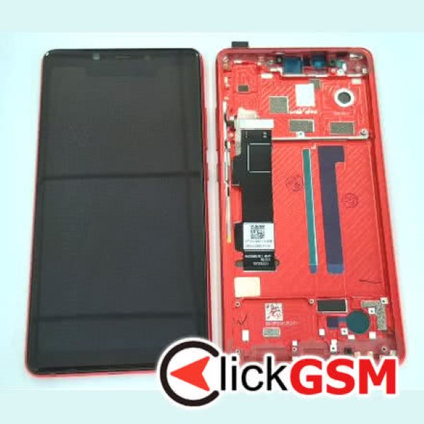 Piesa Display Cu Touchscreen Si Rama Negru Xiaomi Mi 8 Se 38fp