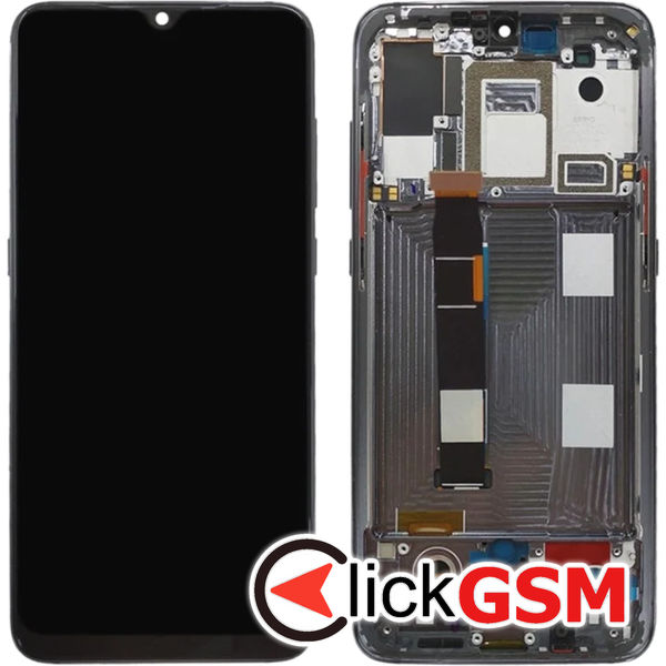 Piesa Display Cu Touchscreen Si Rama Negru Xiaomi Mi 9 4xw6