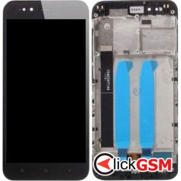 Piesa Display Cu Touchscreen Si Rama Negru Xiaomi Mi A1 1g1g