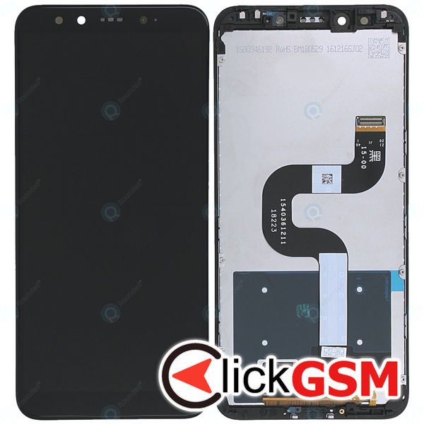 Piesa Piesa Display Cu Touchscreen Si Rama Negru Xiaomi Mi A2 23rp