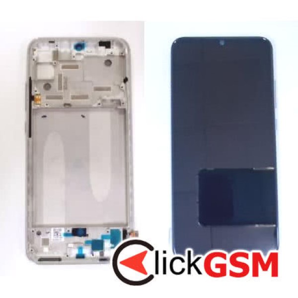 Piesa Display Cu Touchscreen Si Rama Negru Xiaomi Mi A3 38l8