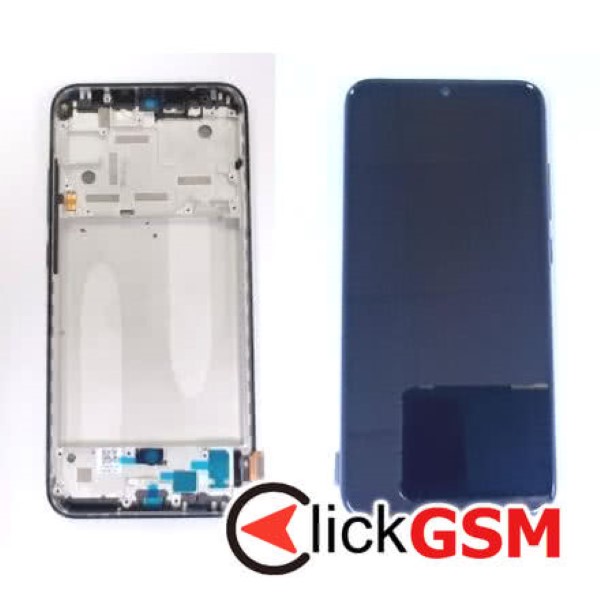 Piesa Display Cu Touchscreen Si Rama Negru Xiaomi Mi A3 38la