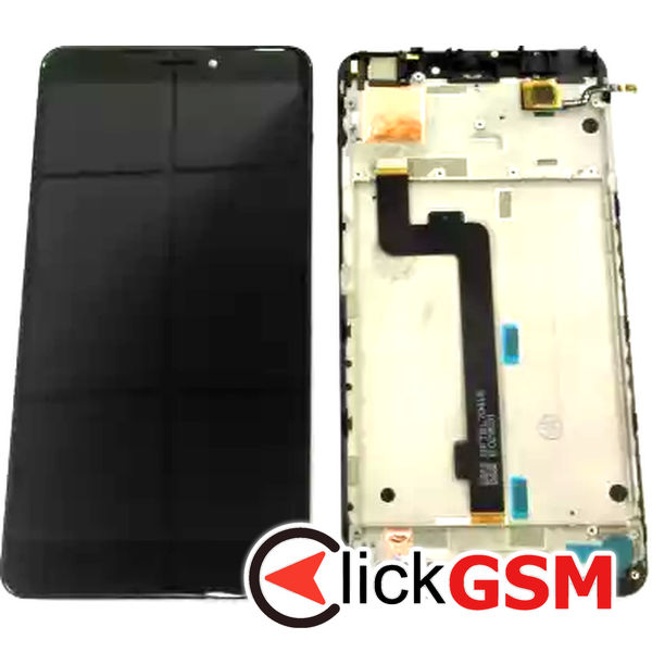 Piesa Piesa Display Cu Touchscreen Si Rama Negru Xiaomi Mi Max 2 38nt