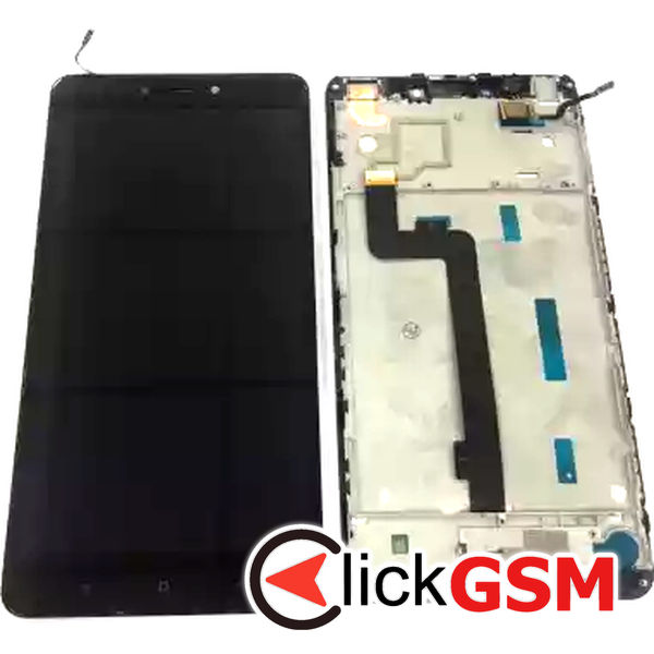 Piesa Piesa Display Cu Touchscreen Si Rama Negru Xiaomi Mi Max 38nb