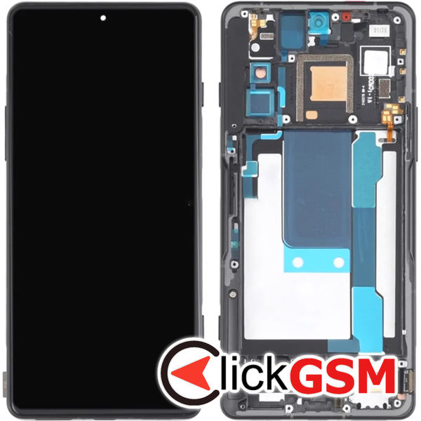 Piesa Display Cu Touchscreen Si Rama Negru Xiaomi Poco F3 Gt 4xse