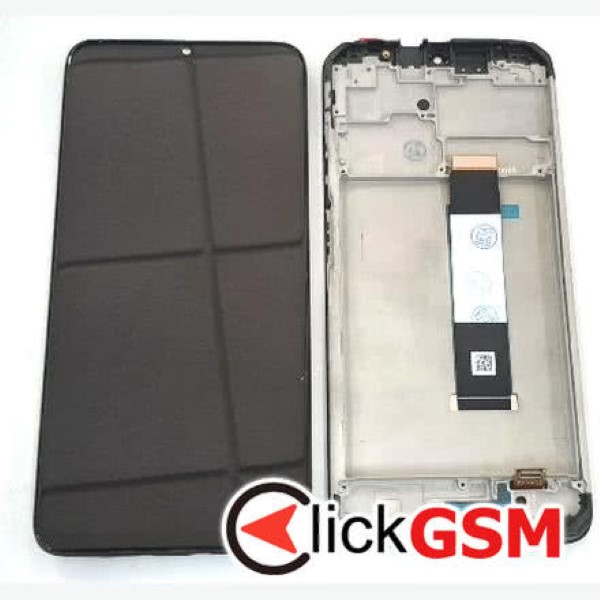 Piesa Display Cu Touchscreen Si Rama Negru Xiaomi Poco M3 391d