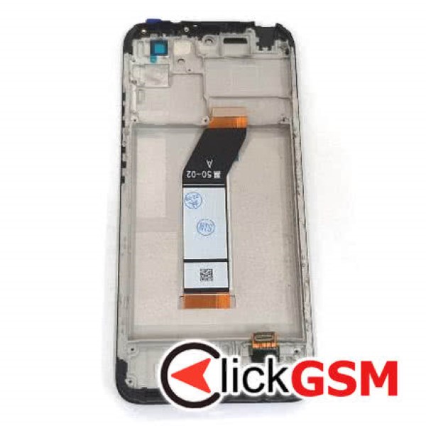 Piesa Display Cu Touchscreen Si Rama Negru Xiaomi Redmi 10 39c8