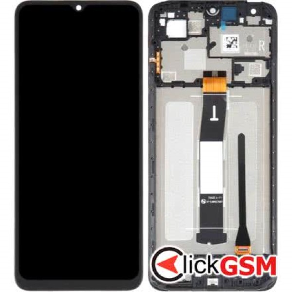 Piesa Display Cu Touchscreen Si Rama Negru Xiaomi Redmi 12c 2p7m