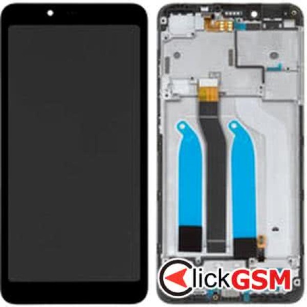 Piesa Piesa Display Cu Touchscreen Si Rama Negru Xiaomi Redmi 6a 1ffv