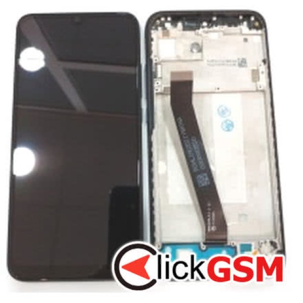 Piesa Display Cu Touchscreen Si Rama Negru Xiaomi Redmi 7 39n0