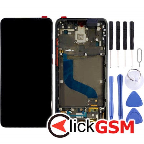 Piesa Display Cu Touchscreen Si Rama Negru Xiaomi Redmi K20 266f