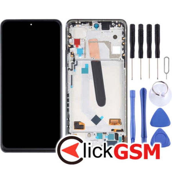 Piesa Display Cu Touchscreen Si Rama Negru Xiaomi Redmi K40 2619