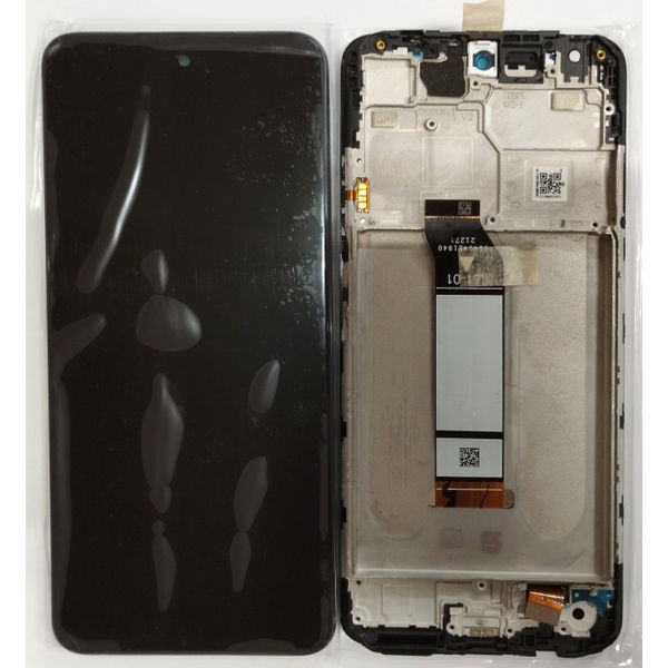 Xiaomi Redmi Note 10 5G · Ecran Display XIAOMI Redmi Note 10 5G / Note 10T 5G / Poco M3 Pro 5G Service Pack Cu Rama - NEGRU