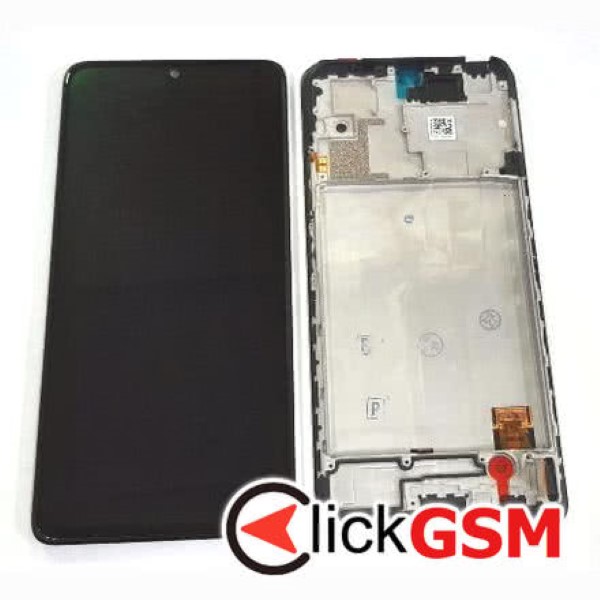 Piesa Piesa Display Cu Touchscreen Si Rama Negru Xiaomi Redmi Note 10 Pro 39vu