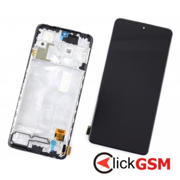 Piesa Piesa Display Cu Touchscreen Si Rama Negru Xiaomi Redmi Note 10 Pro 3ao8