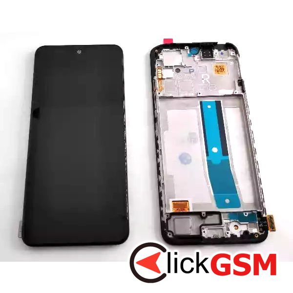 Piesa Piesa Display Cu Touchscreen Si Rama Negru Xiaomi Redmi Note 12s 3a5f