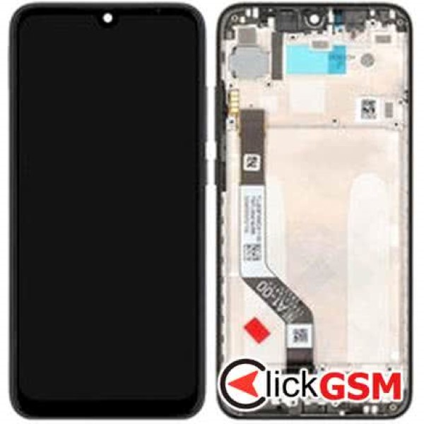 Piesa Display Cu Touchscreen Si Rama Negru Xiaomi Redmi Note 7 1hwp