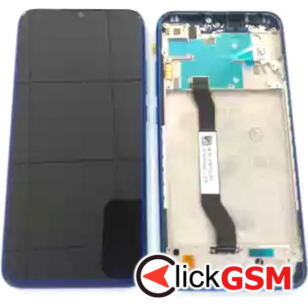 Piesa Display Cu Touchscreen Si Rama Negru Xiaomi Redmi Note 8 3acy