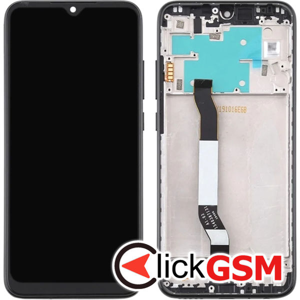 Piesa Piesa Display Cu Touchscreen Si Rama Negru Xiaomi Redmi Note 8 4xio