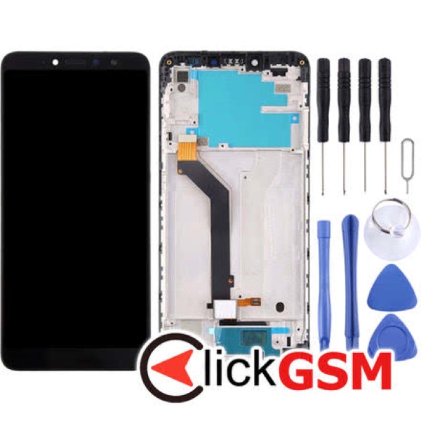 Piesa Display Cu Touchscreen Si Rama Negru Xiaomi Redmi S2 25i9