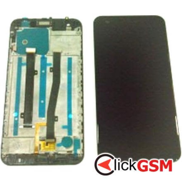 Piesa Display Cu Touchscreen Si Rama Negru Zte Blade A506 2moz