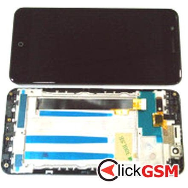 Piesa Display Cu Touchscreen Si Rama Negru Zte Blade A610 2n1a