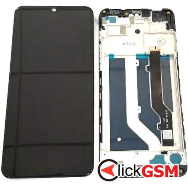 Piesa Display Cu Touchscreen Si Rama Negru Zte Blade V2020 2n0t