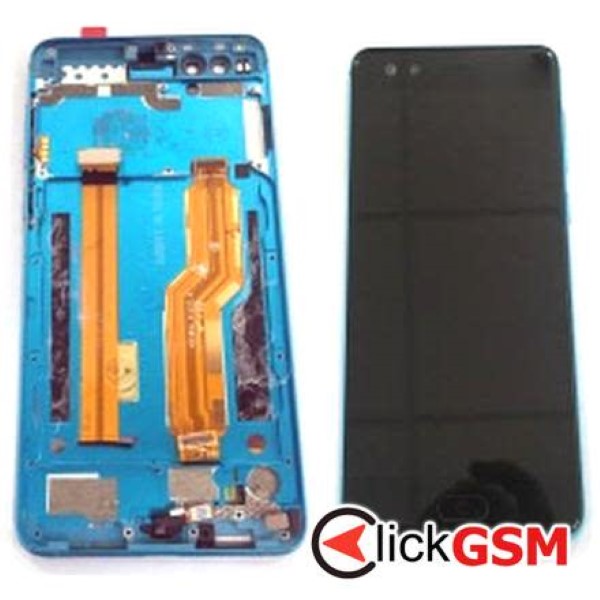 Piesa Display Cu Touchscreen Si Rama Negru Zte Z17 Mini S 2n6k