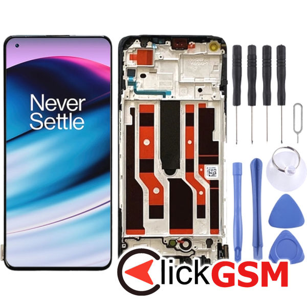 Piesa Display Cu Touchscreen Si Rama Oneplus Nord N20 5g 3g90