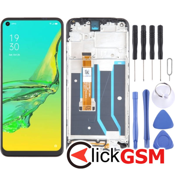 Piesa Display Cu Touchscreen Si Rama Oppo A11s 2zj5