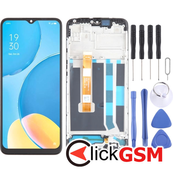 Piesa Display Cu Touchscreen Si Rama Oppo A15s 2zxu