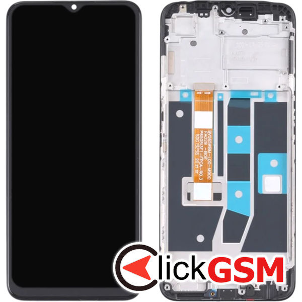 Piesa Piesa Display Cu Touchscreen Si Rama Oppo A54s 4twf