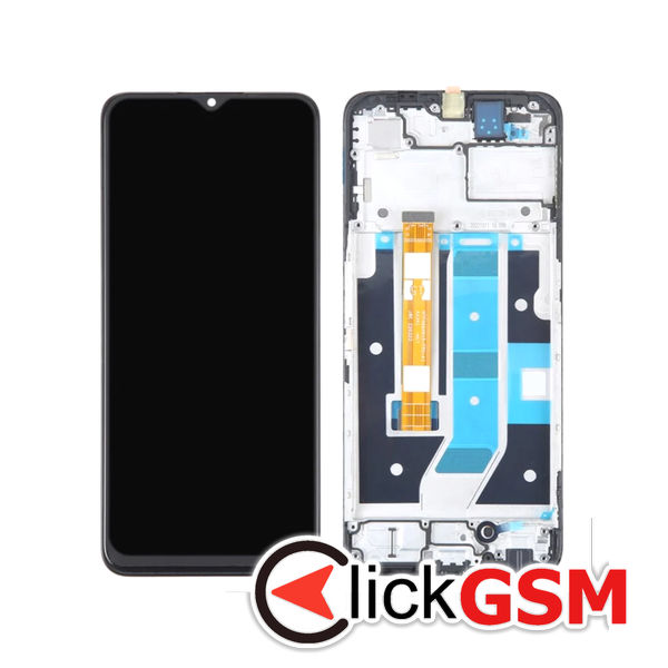 Piesa Display Cu Touchscreen Si Rama Oppo A58 5g 40al