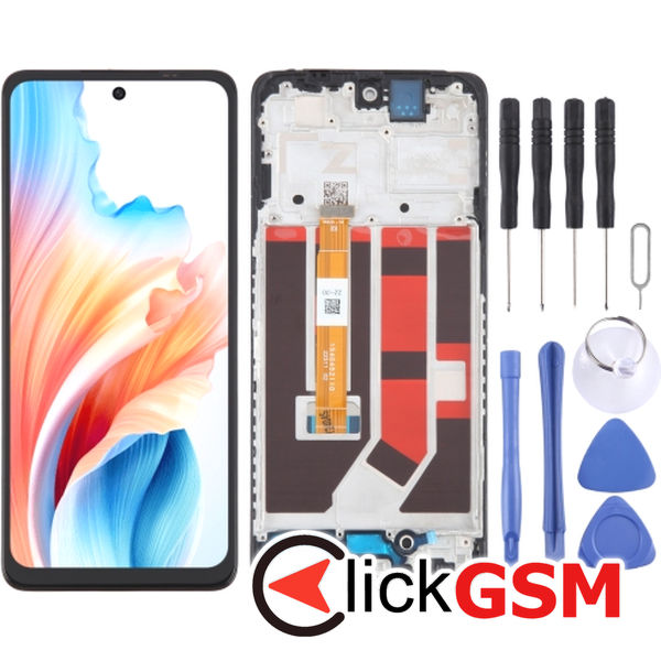 Piesa Piesa Display Cu Touchscreen Si Rama Oppo A59 5g 4hg3