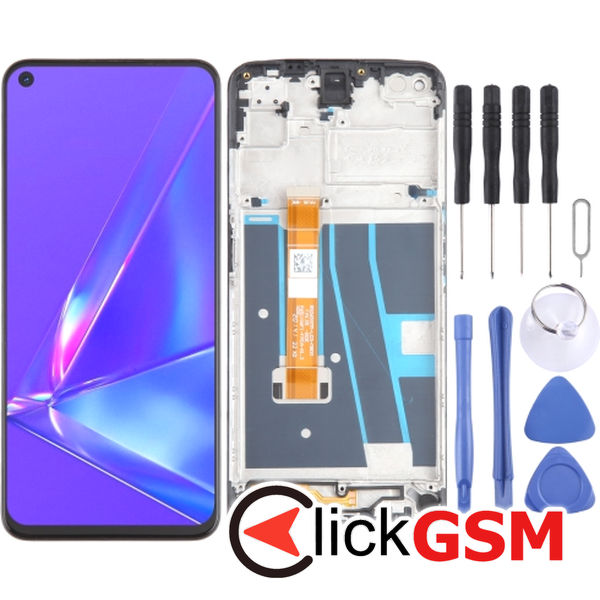 Piesa Display Cu Touchscreen Si Rama Oppo A72 2zjv