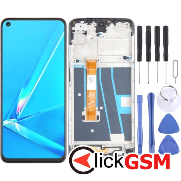 Piesa Display Cu Touchscreen Si Rama Oppo A92 2zjw