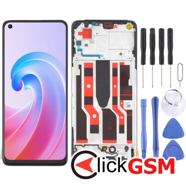 Piesa Piesa Display Cu Touchscreen Si Rama Oppo A96 1xq4