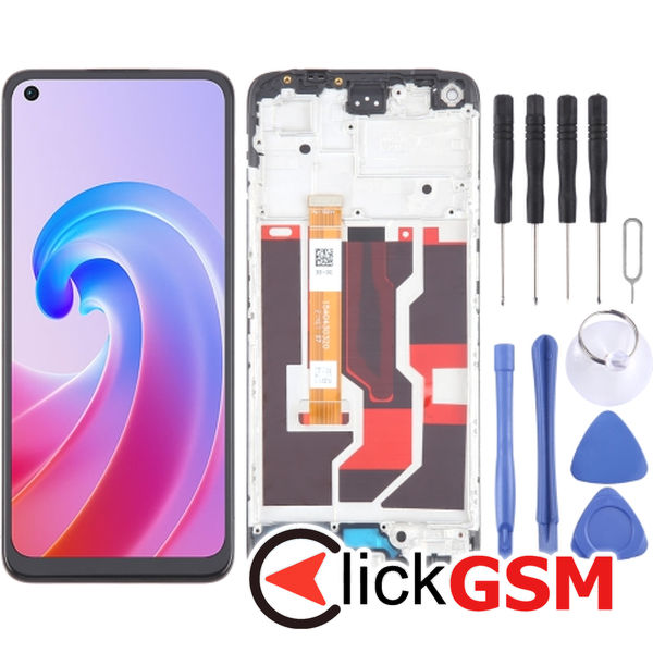 Piesa Display Cu Touchscreen Si Rama Oppo A96 4hfe