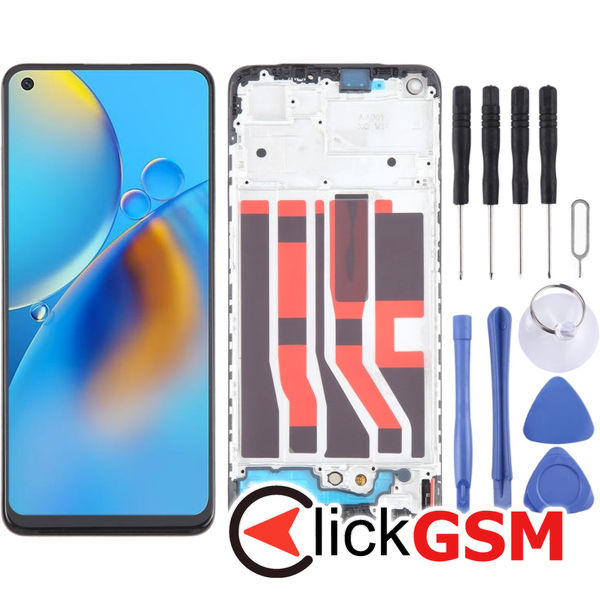 Piesa Display Cu Touchscreen Si Rama Oppo Reno6 Lite 1ezd