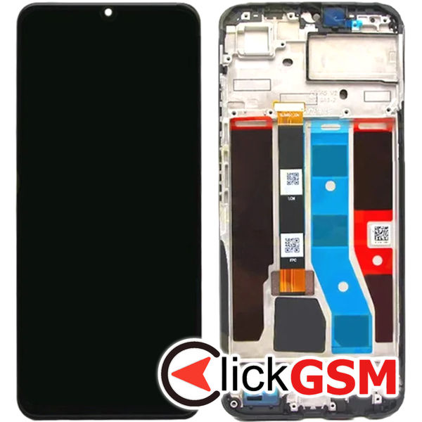 Piesa Piesa Display Cu Touchscreen Si Rama Realme C51 4tns