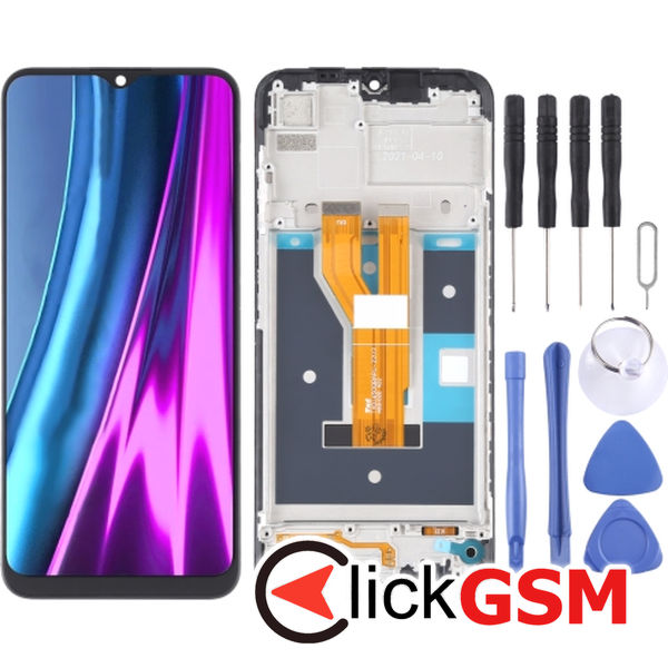 Piesa Display Cu Touchscreen Si Rama Realme Narzo 50i 49cr