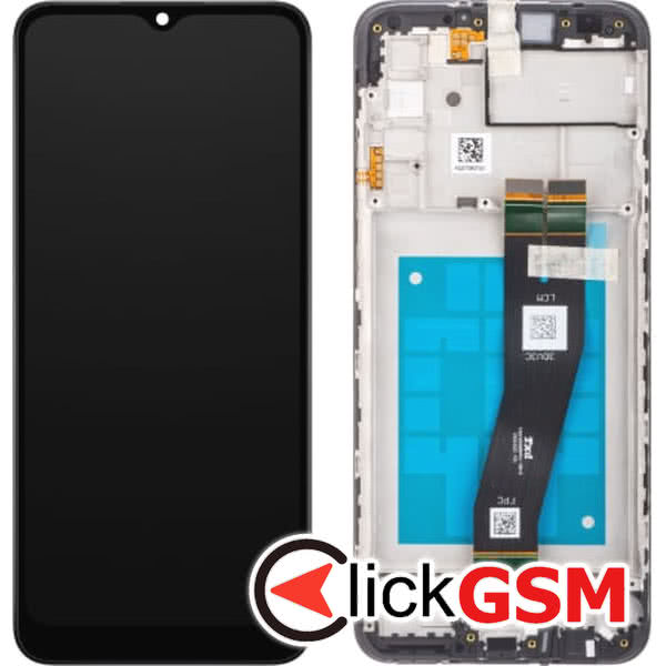 Piesa Display Cu Touchscreen Si Rama Samsung Galaxy A02s 1dp9