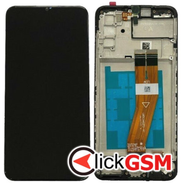 Piesa Display Cu Touchscreen Si Rama Samsung Galaxy A02s 348y