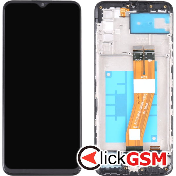 Piesa Display Cu Touchscreen Si Rama Samsung Galaxy A02s 4evi