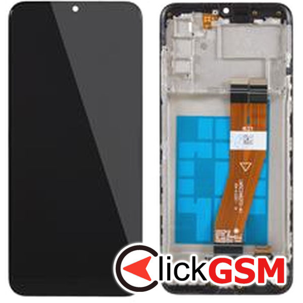 Piesa Display Cu Touchscreen Si Rama Samsung Galaxy A03s 55lm