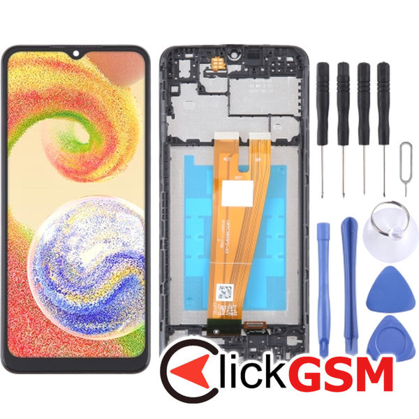 Piesa Piesa Display Cu Touchscreen Si Rama Samsung Galaxy A04 4evr