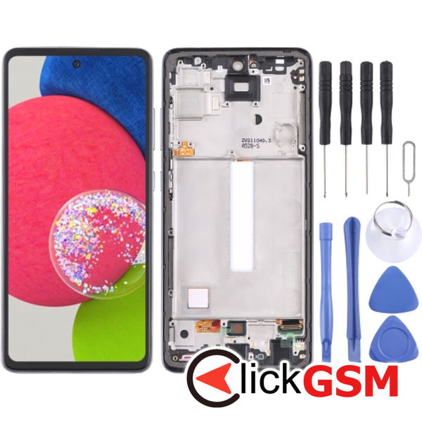 Piesa Display Cu Touchscreen Si Rama Samsung Galaxy A52s 5g 4f08