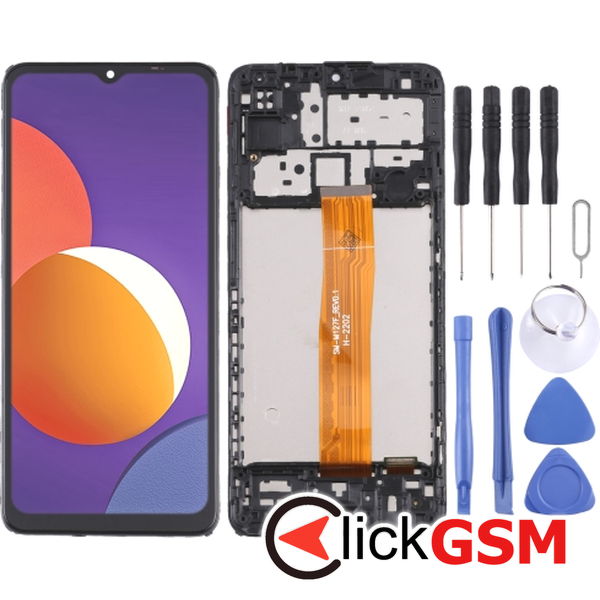 Piesa Display Cu Touchscreen Si Rama Samsung Galaxy M12 4f09